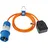 as - Schwabe AS Schwabe 660488 Strom Adapterkabel 16A Orange 1.5m