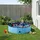 vidaXL Faltbares Hundeschwimmbecken Planschbecken 80 x 80 x 20 cm (3416320)