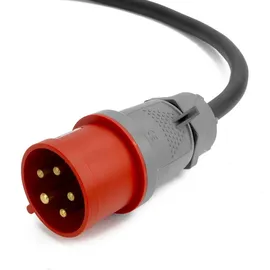 Doktorvolt Baustromverteiler mit Stecker 16A 32A 4x230V auf Ständer Mobilverteiler Stromverteiler TGD-S/FI 32A 16A 4x230V Stromverteiler Wandverteiler mit VD...