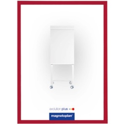 magnetoplan magnetofix-Sichtfenster A3 - rot