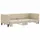 vidaXL Tagesbett 80 x 200 cm Creme