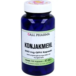KONJAKMEHL 600 mg Kapseln 100 St.