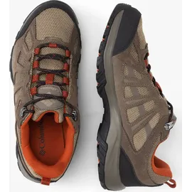 Columbia Redmond III Low Waterproof Herren Pebble/Dark Sienna 42