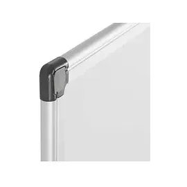 Bi-Office Kombitafel 90 x 60 cm braun/weiß
