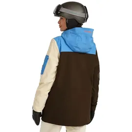 O'Neill Fwc'peak Pro Snow Jacket Blue Poppy Colour block XS