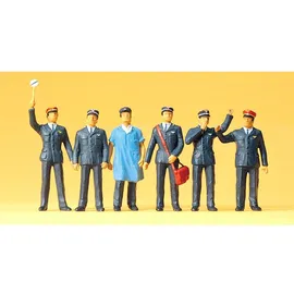 Preiser Schweizer Bahnpersonal Figuren 1:43