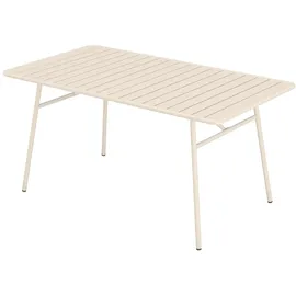 vente-unique Gartentisch 160 x 0 x 0 cm Beige