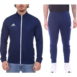 adidas Entrada 22 Herren Jogginganzug nachhaltiger Präsentations-Anzug mit AEROREADY H57523/HC0333 Navy - L