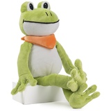 Schaffer 5733 Kuscheltier Frosch Quark Größe L 34cm