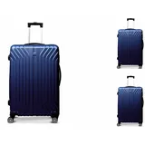 Hoffmanns vertical line Koffer-Set 3-tlg. blau