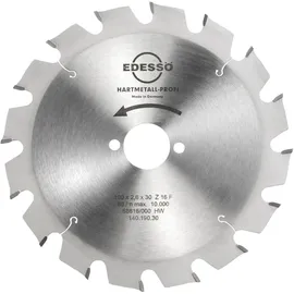 Edessö Kreissägeblatt Profi 190 x 2,6 x 30 mm Z16