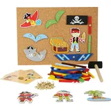 Small Foot Company Hämmerchenspiel Pirat 165-tlg.