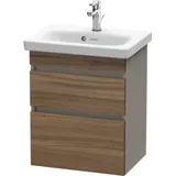 Duravit Waschtischunterschrank Com DuraStyle 50x36,8cm, N nat/b ma, 2 SchKa., wandhängend