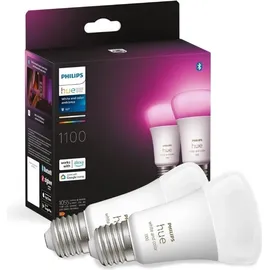 Philips Hue White & Color Ambiance E27 806lm 75W, 2er Pack