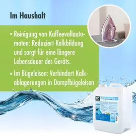 Höfer Chemie Destilliertes Wasser 4 x 10 l