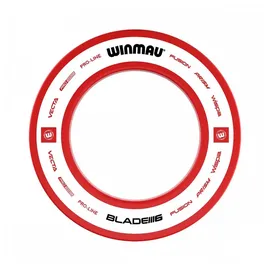 WINMAU Dartscheibe Schutzring - Pro Line 2.0 Rot Dart Surround