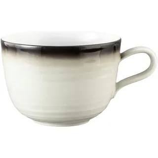 Seltmann Weiden Tasse Terra Corso, Porzellan, Milchkaffeeobertasse 0,38 l beige|grau|weiß