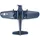 E-Flite RC-Flugzeug Corsair 1,2m BNF blau