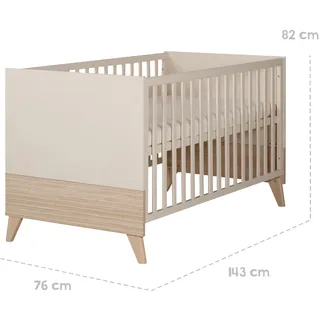 roba Babybett 70x140 cm Sidney, beige