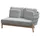 4 Seasons Outdoor 4Seasons Avalon Livingsofa, Armlehne links inkl. Kissen