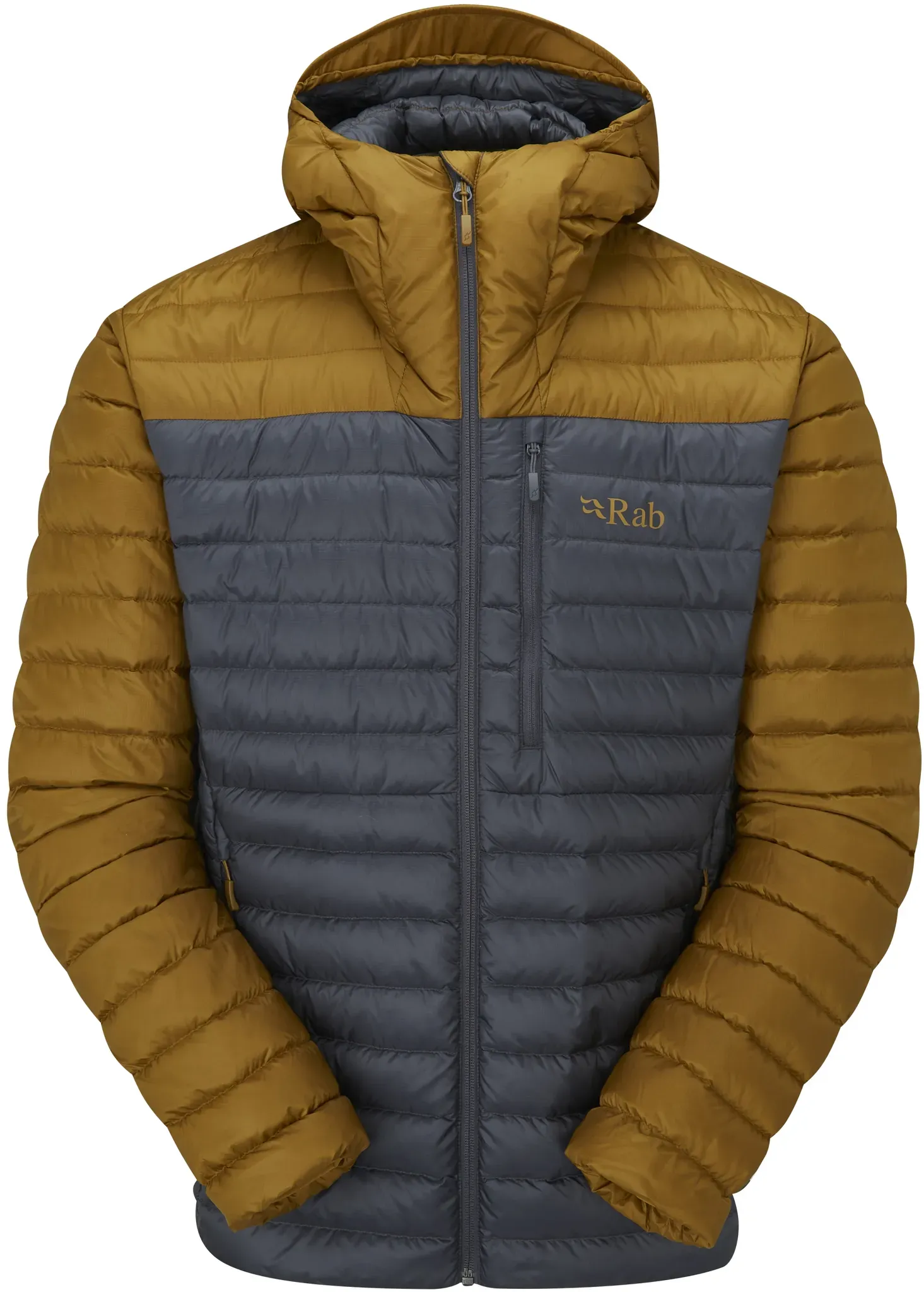 Rab Herren Microlight Alpine Daunenjacke - XL - footprint/graphene