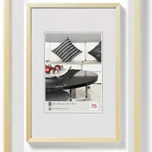 walther + design Chair Aluminium gold 10x15 cm 1 St.
