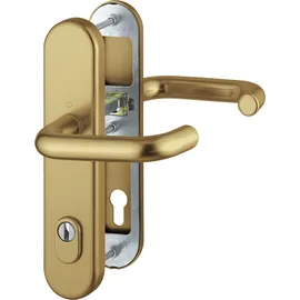 HOPPE Schutz-Drückergarnitur mit Langschild Paris 138/3332ZA/3310 10/92 mm weiß