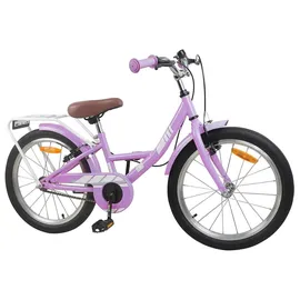 vidaXL Kinderfahrrad 18 Zoll Farbe Lila
