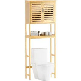 luxuskollektion Bad Lagerung Regal Bambus Toilettenorganizer 3-Tier