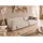 MASSIVMOEBEL24.DE Couch Cord 3-Sitzer Beige