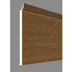 Meeth Flachprofil, Kunststoff (PVC) - braun