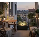 Herstera Cube Balcony M Plus 60 x 25 x 25 cm Anthrazit