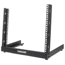 Intellinet Network Solutions 19 Zoll 2-Pfosten Desktop-Laborgestell 8 HE Flatpack schwarz