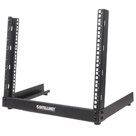 Intellinet Network Solutions 19 Zoll 2-Pfosten Desktop-Laborgestell 8 HE Flatpack schwarz