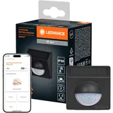 LEDVANCE SMART+ WiFi Outdoor-Bewegungsmelder, IP65, Kunststoff, dunkelgrau