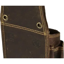 GREENBURRY Vintage Kellnertasche Leder Kellnerhalfter Holster Kellnerbörsenköcher braun