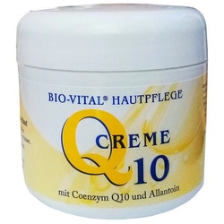 ALPENHOF Anti-Aging-Creme BIO-VITAL Hautpflege Q10 Creme 125ml Coezym Allantoin UV Schutz ALPENHOF Anti-Aging Hautcreme Balsam Gesichtcreme Hals Dekolleté