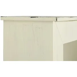 Haku-Möbel HAKU Möbel Vitrine weiß 2 Fachböden