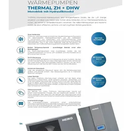 wärmepumpe Heiko Thermal 12 Monoblock Luft-Wasser-Wärmepumpe 12 kW