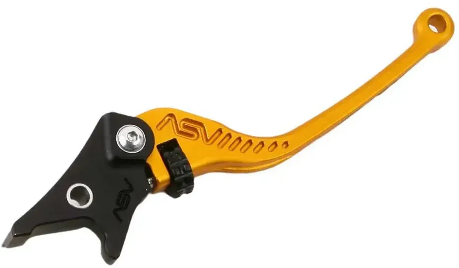 Asv C5 Road Buell/honda/kawasaki/suzuki/triumph/yamaha Bremshebel - Yellow - One Size