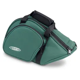 Classic Cantabile JHB-1 Tasche für Jagdhorn/Fürst-Pless-Horn (Softbag/Case mit Außentasche) grün