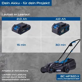 SCHEPPACH BC-MP320-X 32 cm ohne Akku