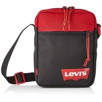 Levi's Men's Mini Crossbody Solid (Red Batwing) Cross Bag,