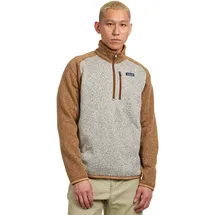Patagonia Better Sweater 1/4 Zip Fleecejacke Herren Beige XL