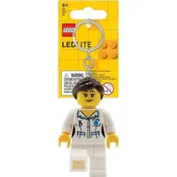 Euromic Euromic, Schlüsselanhänger, LEGO - Keychain w/LED - Nurse (4006036-LGL-KE186H), Mehrfarbig