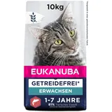 Eukanuba Adult mit Lachs getreidefreies Katzenfutter 10 kg
