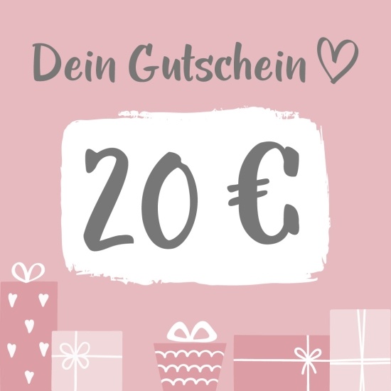 Schmatzepuffer® Geschenk - Gutschein - 20€