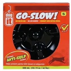DOGIT Go-Slow Anti-Schling-Napf Schwarz 600 ml