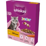 Whiskas Junior Trockenfutter Huhn 2 x 300 g