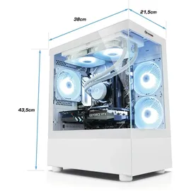 Kiebel InvaderXS 12 Gaming-PC Intel Core i7 12700KF 3,6 GHz 32 GB RAM 2 TB SSD NVIDIA RTX 5070 Win 11